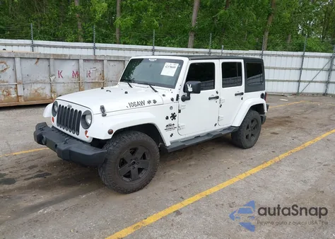 2012 Jeep Wrangler Unlimited Sahara из США, поврежденный, VIN 1C4BJWEG5CL180898
